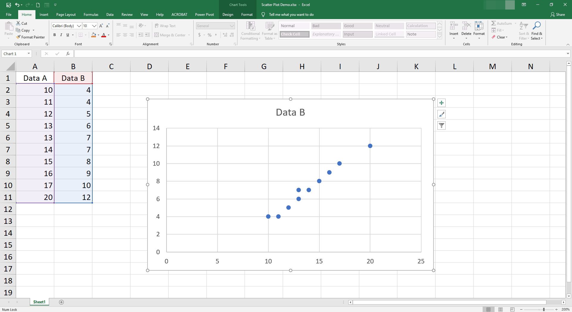 add x and y data label in excel for mac